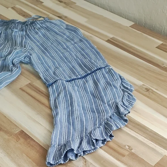 Blue Striped Blouse - Picture 4 of 4